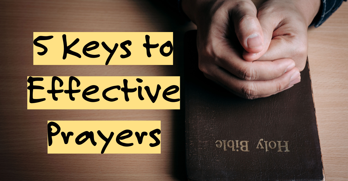 5 Keys To Effective Prayers 1 Of 2 Pastor Shane Idleman Listen To