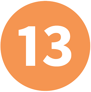 orange 13