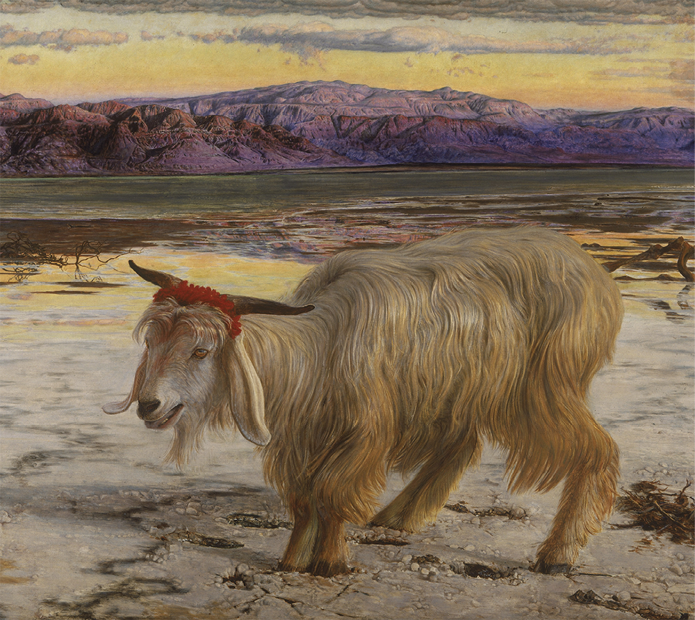 The Scapegoat by William Holman Hunt