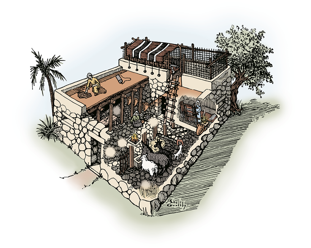 Typical Israelite Home of the Iron Age