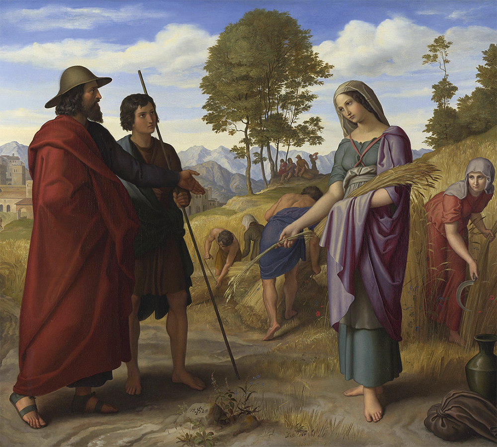Ruth in the Field of Boaz by Julius Schnorr von Carolsfeld (1794-1872)