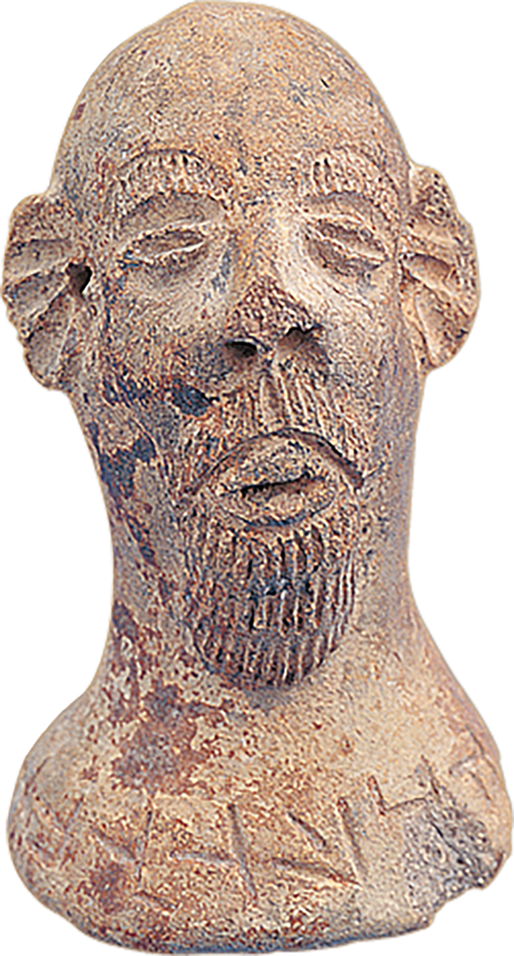 A pottery figure of a foreigner who came to Judea while the Jews were in captivity in Babylon