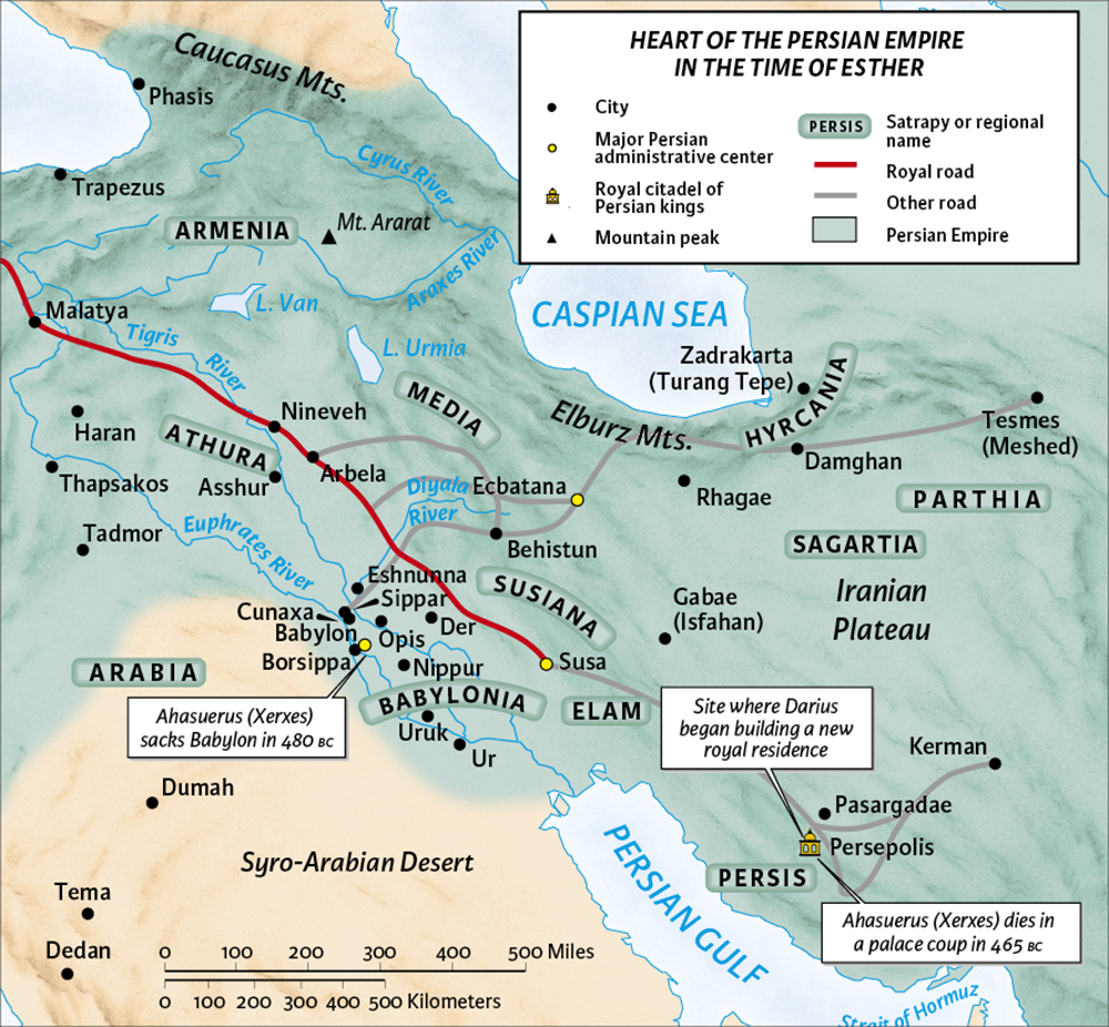 Heart of the Persian Empire in the Time of Esther