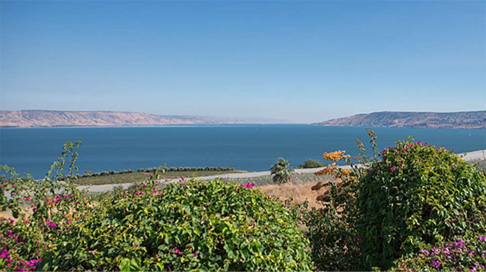 View From The Mount Of Beatitudes