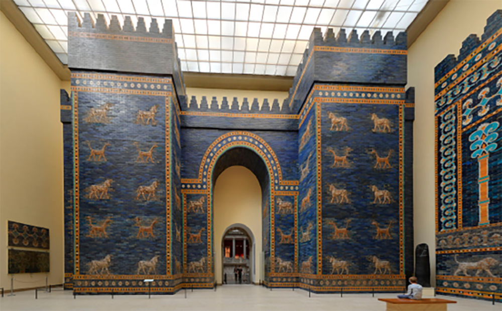 Ishtar gate in Pergamon museum in Berlin