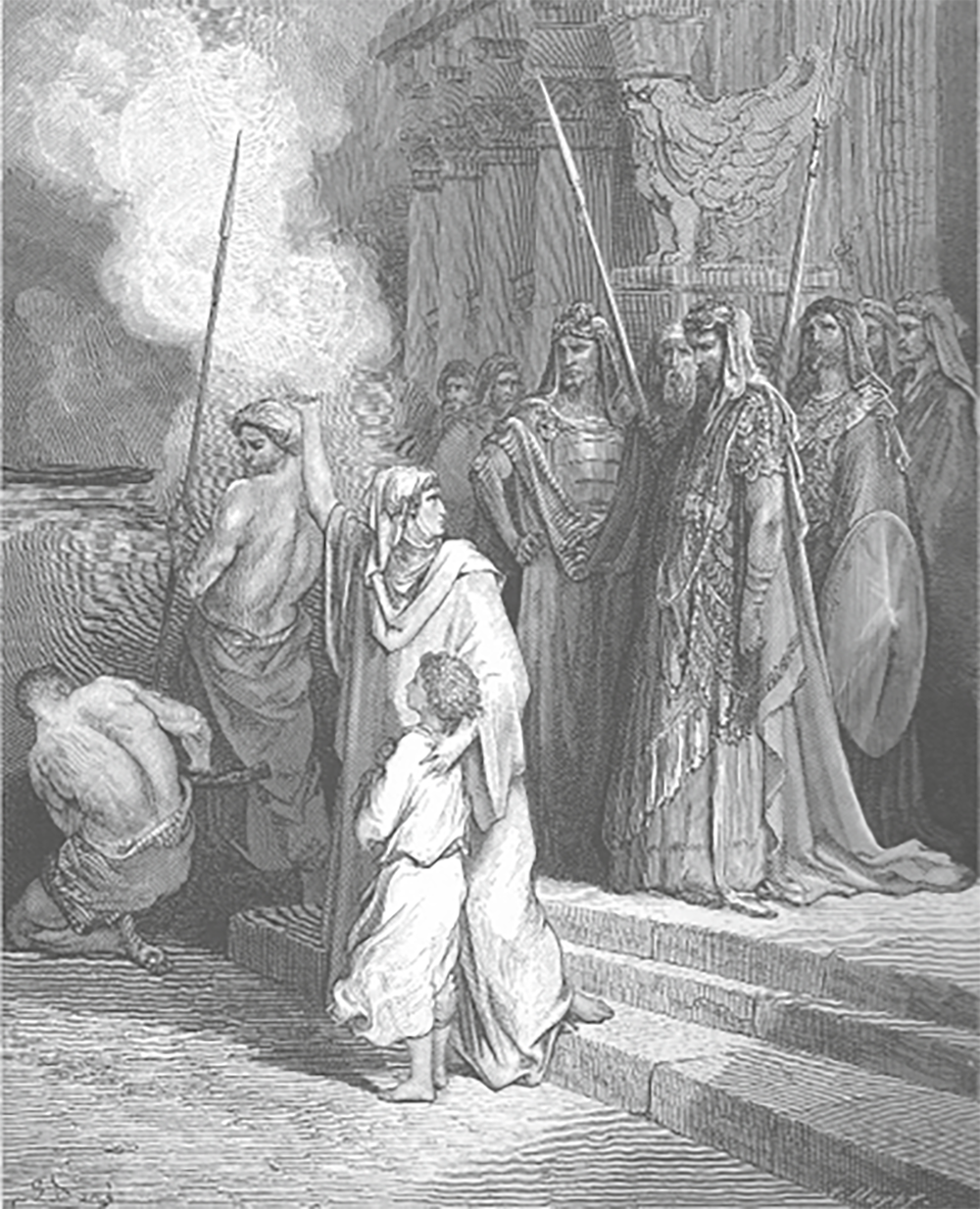 The Courage of a Mother by Gustave Dore