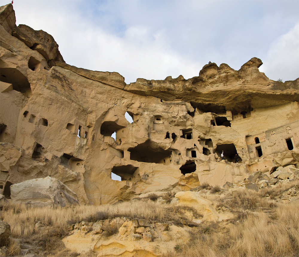 Cappadocia (in Turkey) is one of the provinces to which Peter’s letter circulated. During persecutions in larger cities, Christians fled to Cappadocia where the many caves provided places of safety. By the time of Constantine’s reign (AD 313-337), Christianity had become the primary religion in this region as can be seen from the many rock churches.