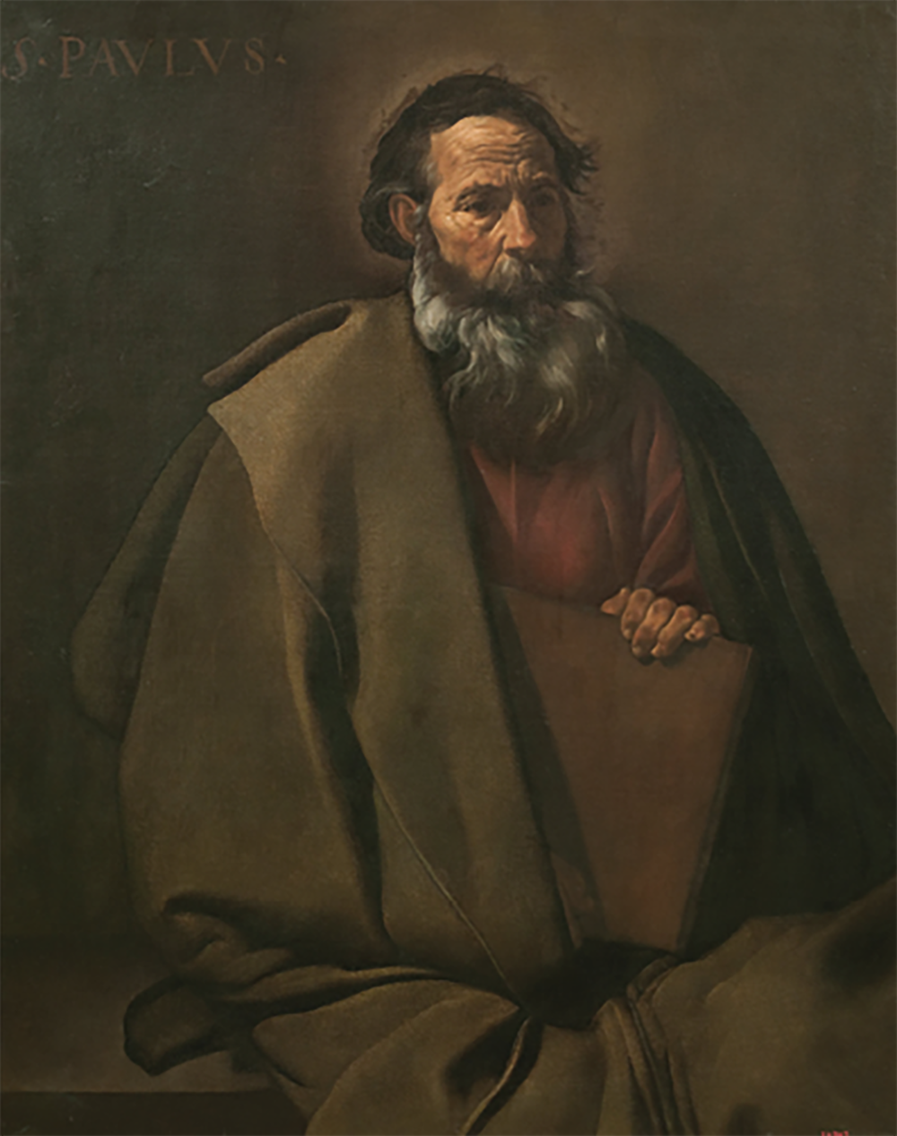 Saint Paul by Diego VelÃ¡zquez