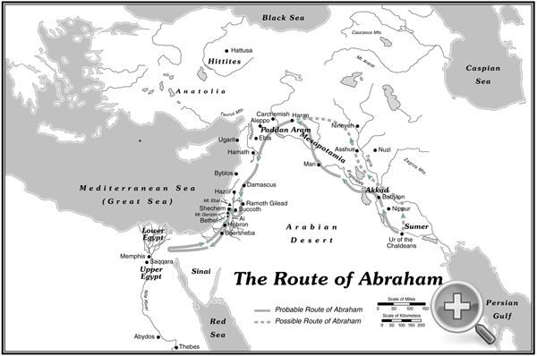 The Route of Abraham