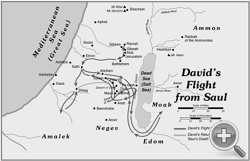 David's Flight from Saul