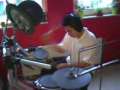 Manuels first recorded drumsession 2007