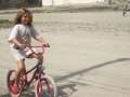 Brooke riding bike 