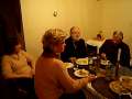 Fr. Peter Rookey Has Dinner at Tim & Anne's 