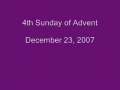 4th. Sunday of Advent 