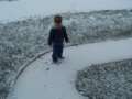 Matthew James Falls Down in First Snow 