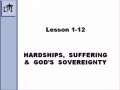 Discipleship Training DTI Lesson 1-12 Hardships & Suffering 