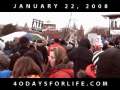 Sign of Hope at the March for Life - 40 Days for Life 