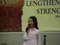 One of my Nieces (11 or 12) sings- There Will Come A Day 