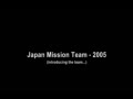 Japanese Mission Trip 2005 
