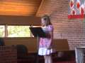 Miranda sings the anthem July 6 2008 