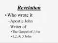 Revelation Study part 2 