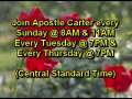 The Apostle Dirk Carter Show on www.ustream.tv 