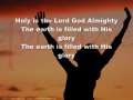 Holy is the Lord by Chris Tomlin with Lyrics 