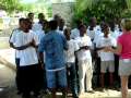 Haiti Orphans Worship God 