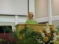 Mom's Day at Chapel - Mary Ellen's turn 