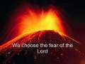 We Choose the Fear of the Lord