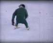 Amazing Monkeys Ice Skating!! 