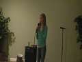 12 yr old sings How Beautiful 