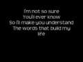From Underneath by Hawk Nelson with lyrics