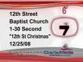 12th Street Baptist Christmas Ad