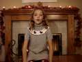Little Girl Sings Her Christmas Present To You 