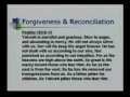 Forgiveness and Reconciliation 