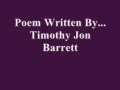 Poem Video "The Man In Black" Written By Timothy Jon Barrett 