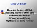 Days of Elijah (worship video w/ lyrics) 