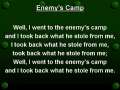 Enemies Camp (worship video w/ lyrics) 