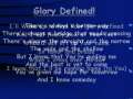 Glory Defined (worship video w/ lyrics) 