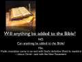 The Bible... Sacred Scripture... The Written Word of God