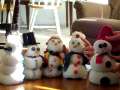 Snowmen Choir singing Silent Night 