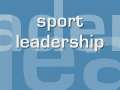 Introduction to Sport Leadership 