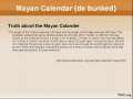 Mayan Calendar (de bunked) 