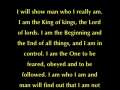 Prophecy: I am who I am 