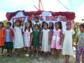 Children singing "Sing Hallelujah to the Lord" 