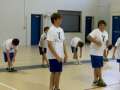 ICS Elementary Boys' PE Class in the gym 