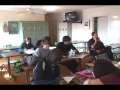 Students in Mr. Fitzgerald's class talk about student life 