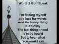 Word of God Speak 