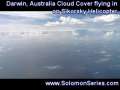 Darwin Australia Cloud Cover Flying in on a Sikorsky Helicopter 